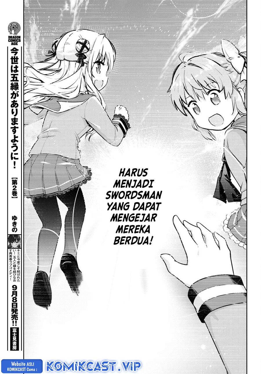 Kenshi wo Mezashite Nyuugaku shita no ni Mahou Tekisei 9999 nan desu kedo!? Chapter 66 Bahasa Indonesia